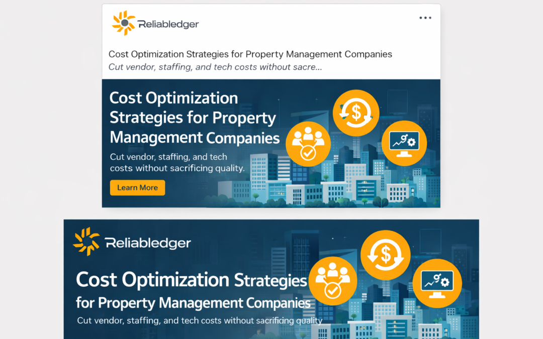 How to Optimize Vendor, Staffing, and Tech Costs in Property Management