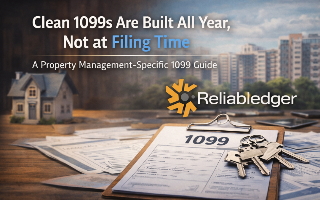 Clean 1099s Are Built All Year, Not at Filing Time